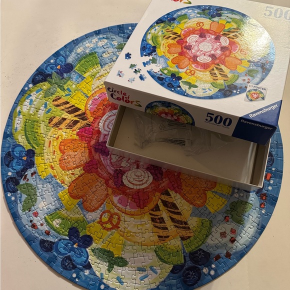 Ravensburger jigsaw puzzle Circle of colors - Ice cream - Picture 3 of 3